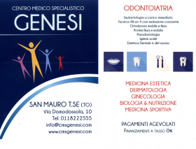 Dental Medica S.R.L. - C.M.S. Genesi - A.S.D. BUSSOLINO SPORT